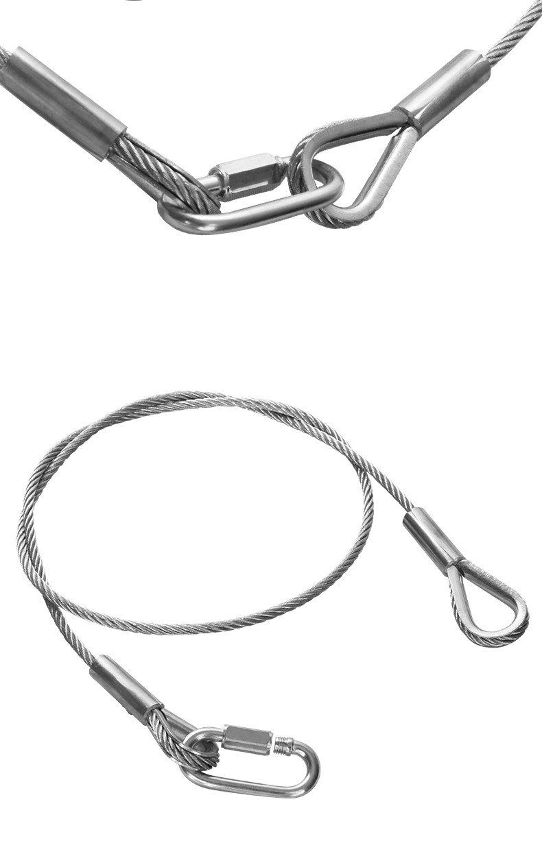 Kupo SW-03 100cm Safety Wire 4.8mm 安全線 (銀色) 圖文描述 09