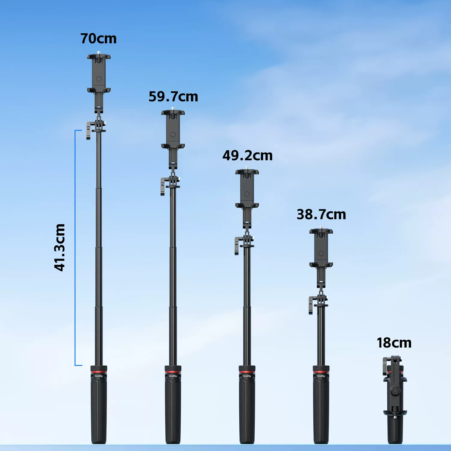 SmallRig 6479 VT-17 3-in-1 Multifunctional Travel Tripod 多功能旅行三腳架 圖文描述 09