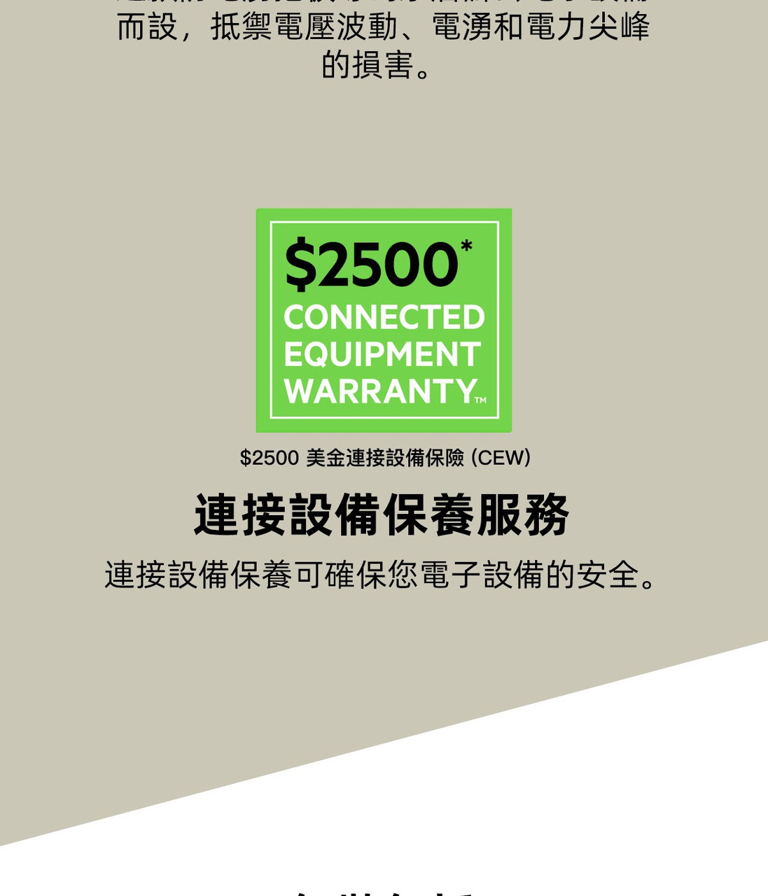 Belkin 4位防雷保護拖板（2個 USB-A｜2.4A｜2米） 圖文描述圖片 1 第 6 部分