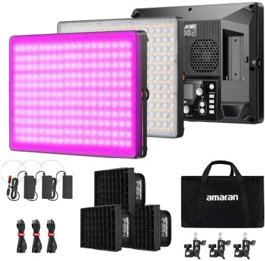 amaran P60c RGBWW LED Panel 3-Light Kit 三燈套裝