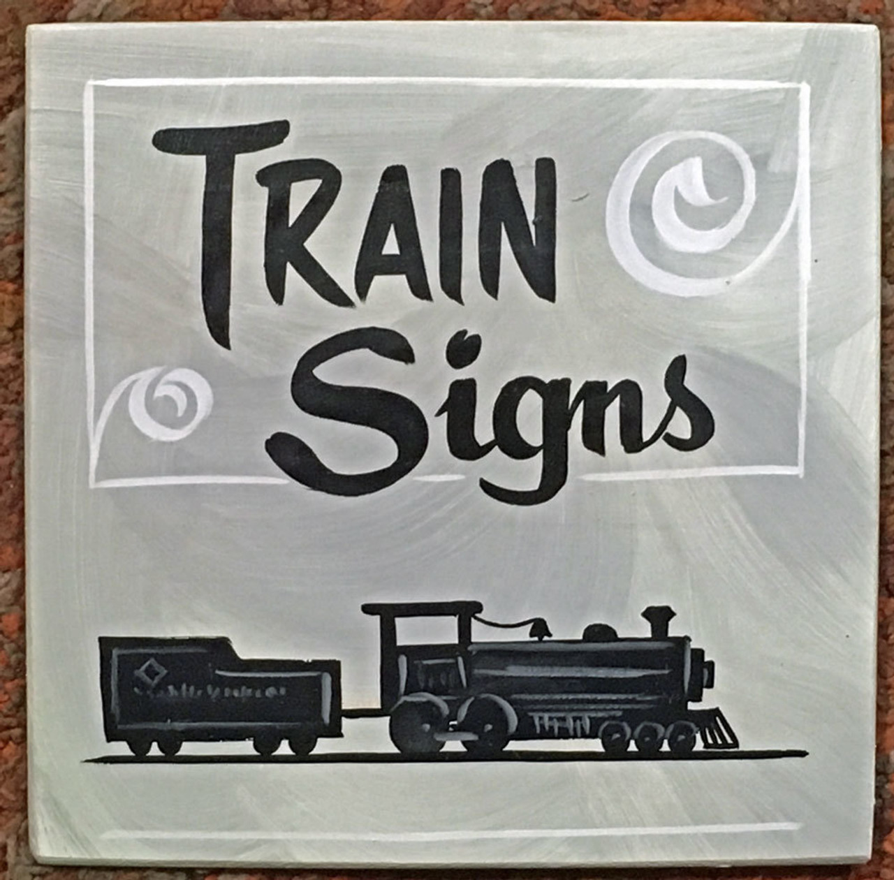 Railroad Train Signs & Decor