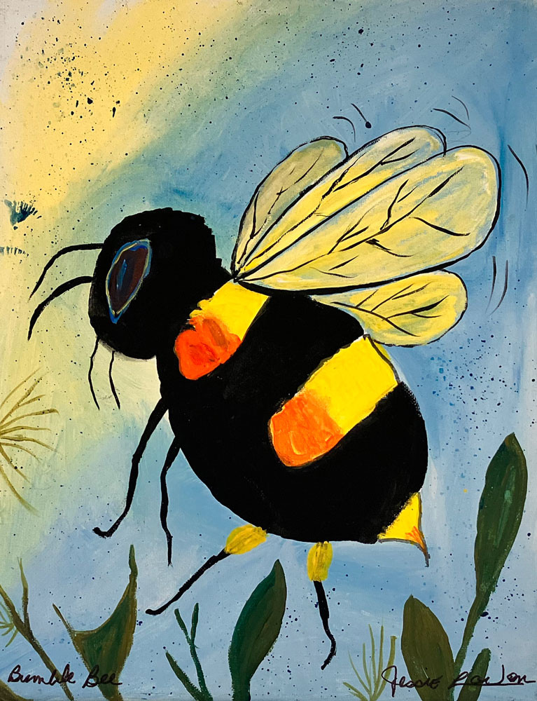 BUMBLE BEE (73) BY JESSIE LAVON - 11X14