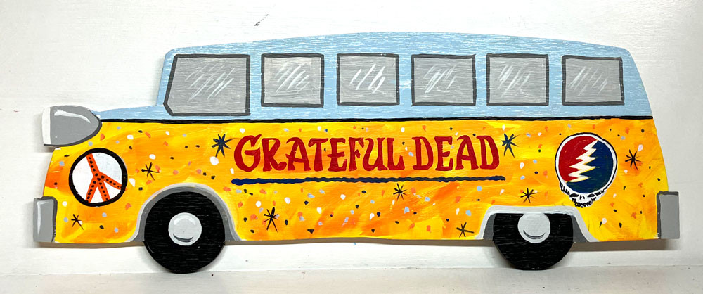 GRATEFUL DEAD TOUR BUS (#7) by George Borum