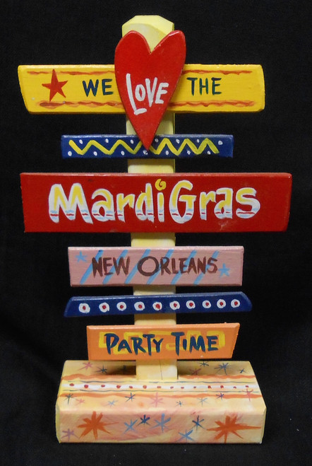 MARDI GRAS - NEW ORLEANS - SIGNPOST