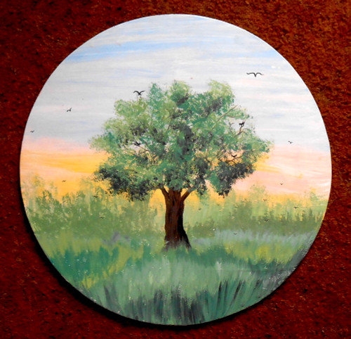 TREE & BIRDS - Plywood CutOut. by George E. Borum