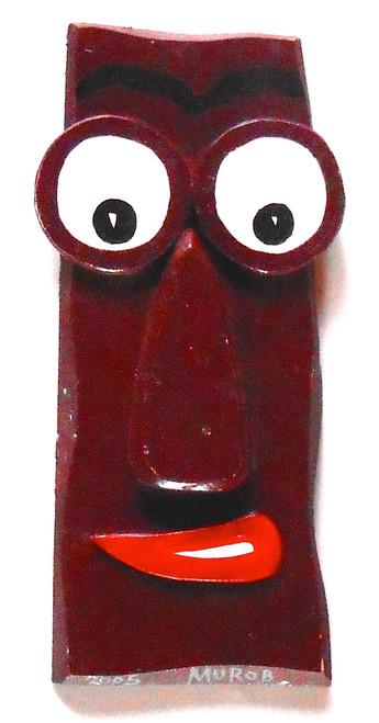 Big Eyed BROWN MASK by George Borum