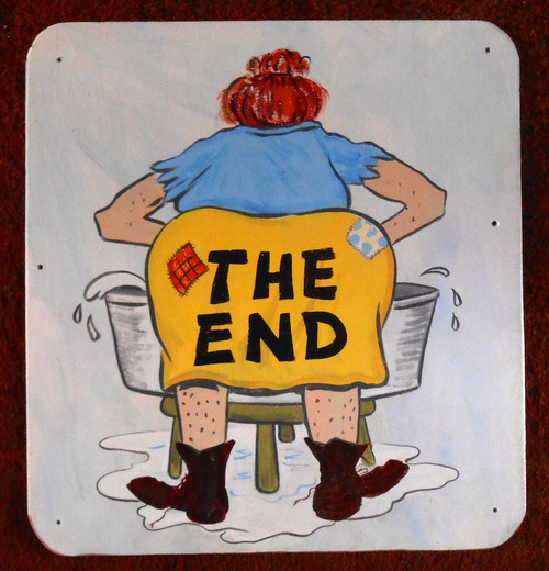 Hillbilly Redneck WASH WOMAN - THE END by George Borum