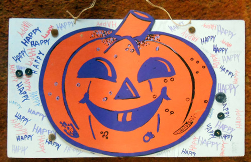 HAPPY HALLOWEEN SIGN by Jaybird