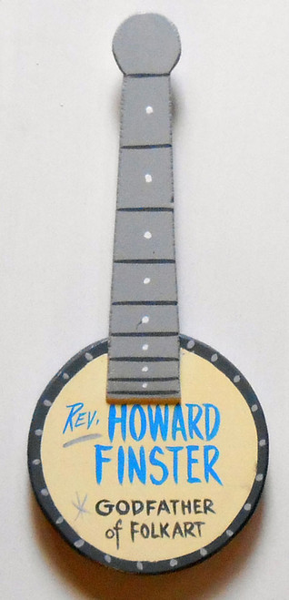 REV HOWARD FINSTER BANJO by George Borum