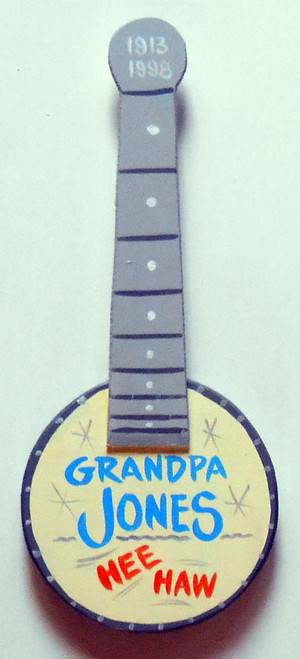 GRANDPA JONES - HEE HAW STAR BANJO by George Borum