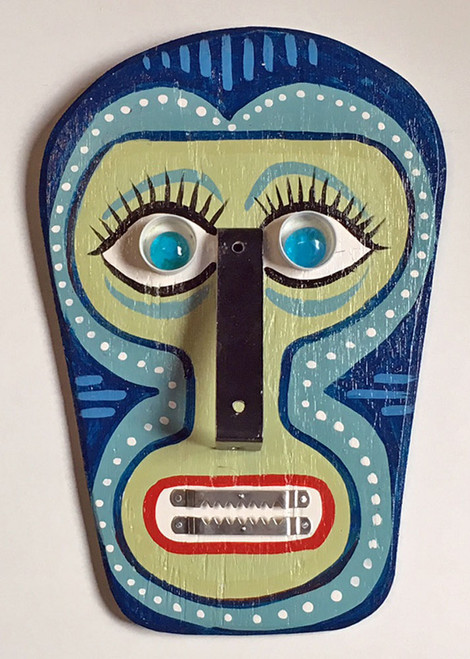 3-D WOOD WALL MASK #4 - by George Borum