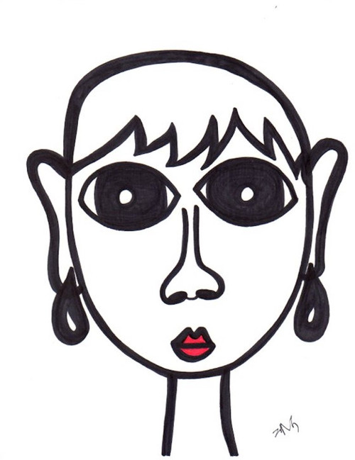 JOSELIN PORTRAIT # 301 by Nathania Garcia - WAS $20 - NOW $10