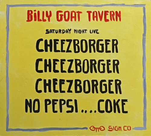 CHEEZBORGER - CHEEZBORGER SIGN by Otto