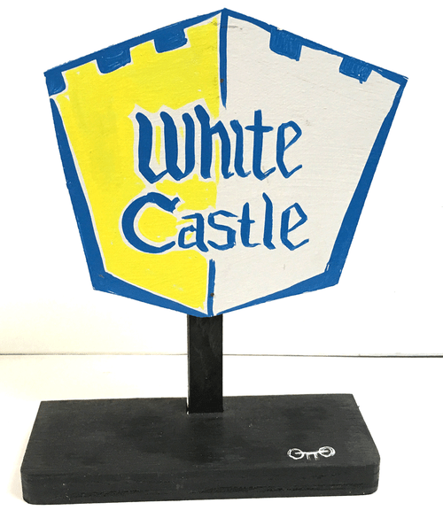 WHITE CASTLE SIGN - SIGNPOST BY OTTO