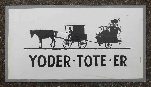 Yoder Toter - Amish Moving Van by George Borum