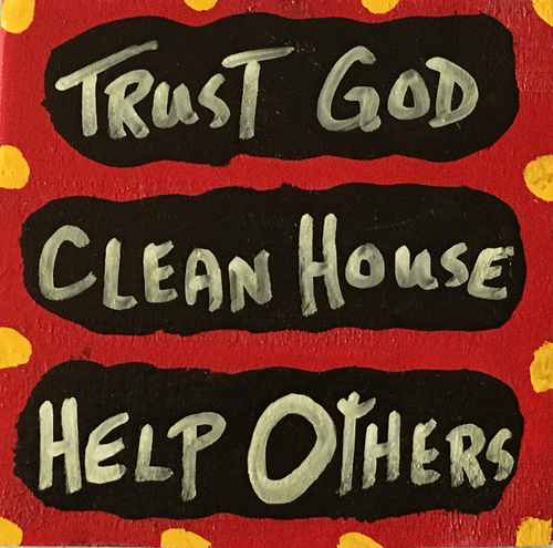 TRUST GOD - Wall Hanger by BEBO.