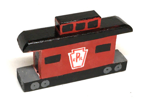 PENN RAILROAD CABOOSE by Eddie Armstrong - NOW ONLY $20