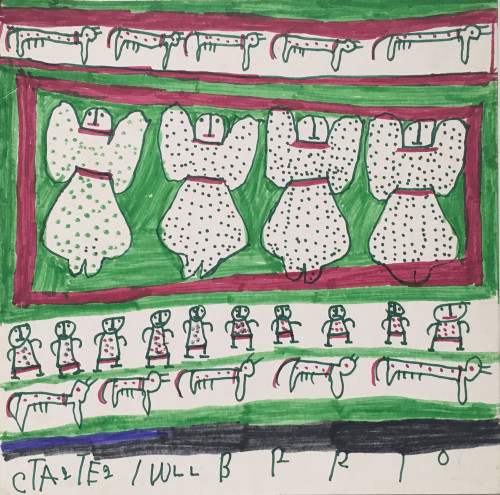 COLORFUL People, Angels and Animals by Carter Wellborn