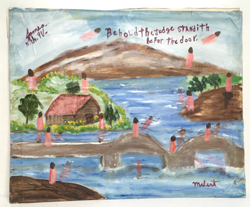 BEHOLD THE JUDGE STANDITH BEFORE THE DOOR by Myrtice West