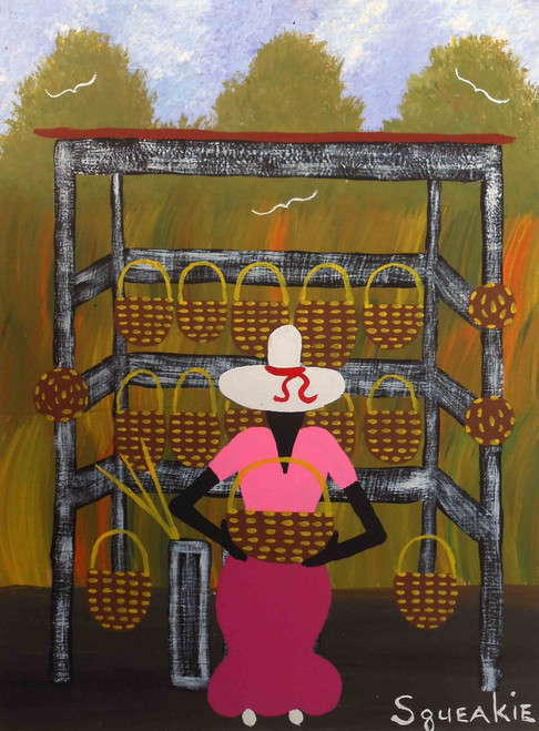 Basket Lady by Squeakie 167-280