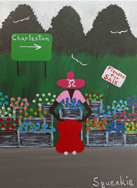 Flower Lady by Squeakie 166-279