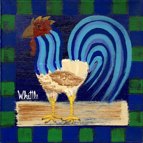 ROOSTER with ATTITUDE (8) by Kathleen Whittle