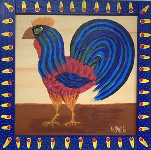 ROOSTER with ATTITUDE (5) by Kathleen Whittle