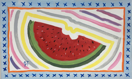 WATERMELON PAINTING  by John Taylor