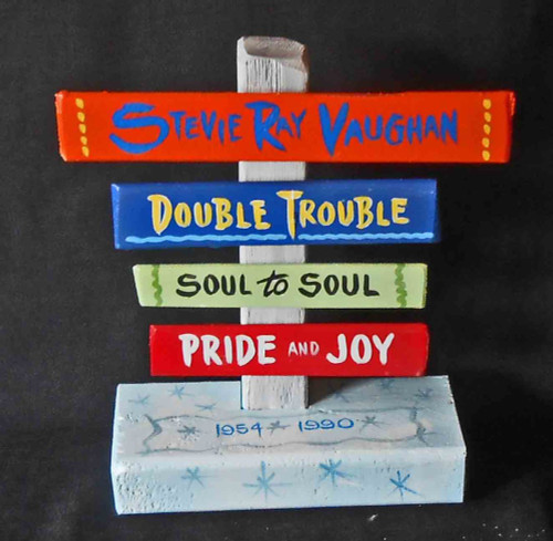 Stevie Ray Vaughan - Guitar Wizard - Signpost