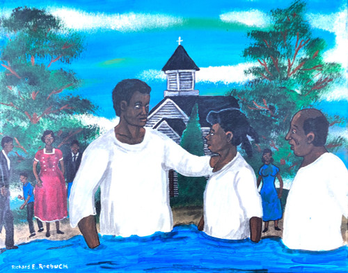 BAPTISM #4 - By Richard Roebuck -