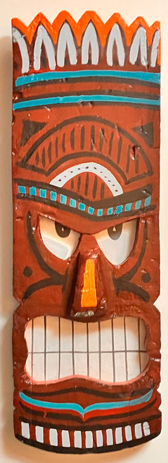 TIKI MASK -3-D  -  Styrofoam CutOut --  by John Taylor