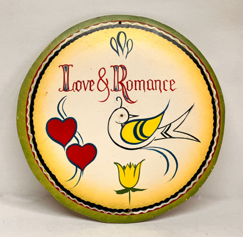 LOVE & ROMANCE - Penna. Dutch Stye HEX SIGN by Geo G Borum