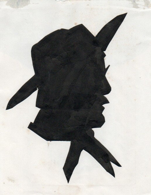 "TEDDY ROOSEVELT" + Richard Nye - Silhouette CutOut