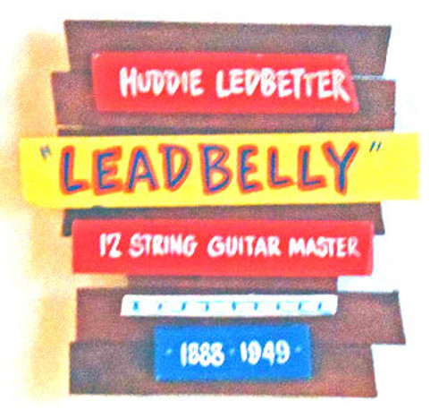 Leadbelly Wall Plaque - by George Borum