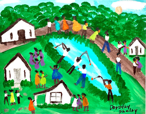 THE GOOD OLD DAYS (1) by Dorothy Shelby