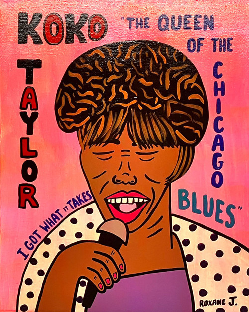 KOKO TAYLOR - Queen of Chicago Blues - (#15) by Roxane J - Was $75