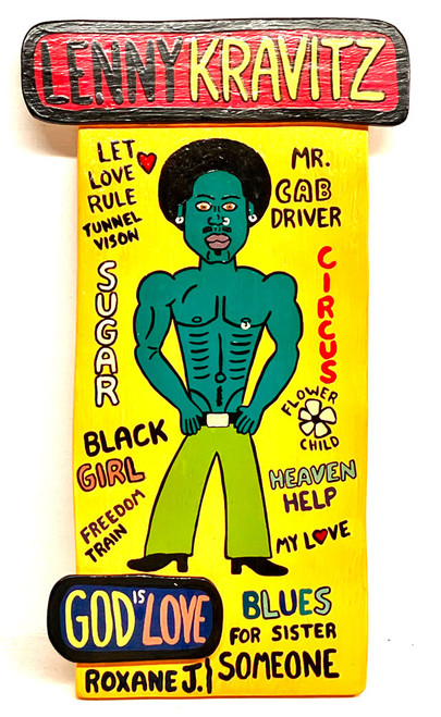 LENNY KRAVITZ - (#8) - by Roxane J - Was $75