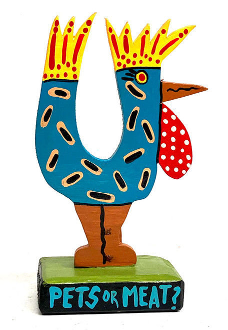 ROOSTER "Pets or Meat?" by Willard J