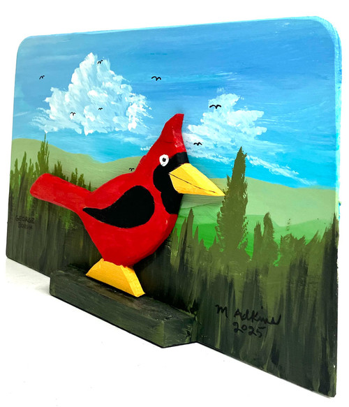3-D CARDINAL - Display (37)  by Minnie & George