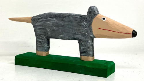 POSSUM CARVIMG   - (#3) - by Minnie Adkins. -  11" long