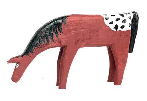 WINE COLORED APPALOOSA HORSE by Minnie Adkins