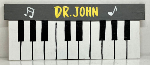DR JOHN - PIANO WALL PLAQUE
