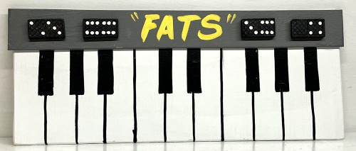 FATS DOMINO PIANO WALL PLAQUE