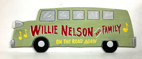 WILLIE NELSON TOUR BUS (#8) by George Borum