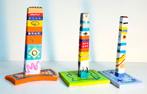 GOOD LUCK TOTEMS -- Colorful - Group of -- (#2)