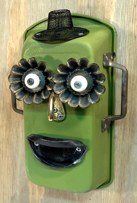 GREEN PAN HEAD (2) by Steve Meadows