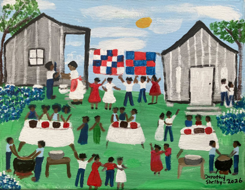 FAMILY REUNION  - one of a series  - by Dorothy Shelby. (4)