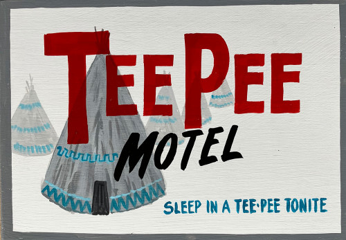 RT 66. -  SLEEP TONIGHT in a TEEPEE.  (27)
