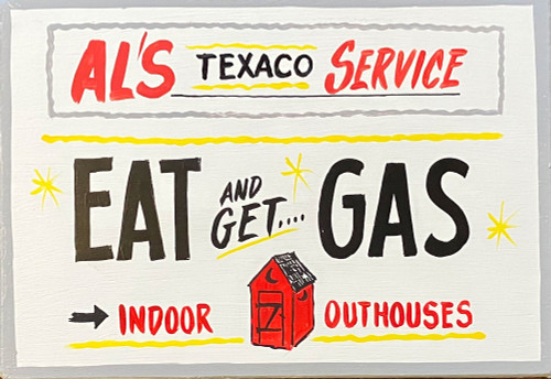 ALS = EAT & GET GAS - - Indoor Outhouses (46)