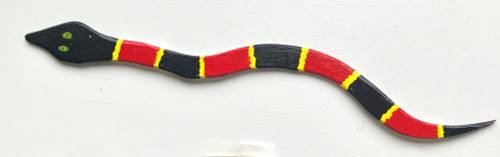 COLORFUL CORAL SNAKE -- 21" long -- By Eddie Armstrong (#59)